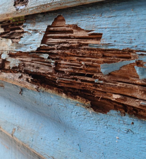 Diagnostic termites dans un logement